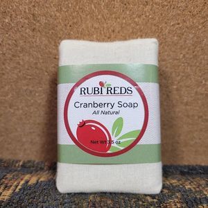 Rubi Reds Cranberry Soap 3.5 oz.- NIP